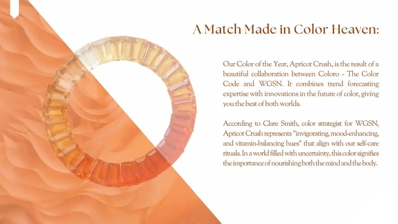 Apricot Crush — Color Trend 2025 — 5